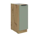 Spodní skříňka Aria 30 D CARGO BB Barva korpusu: Dub artisan, Barva dvířek: SA - Aquamarine AFM