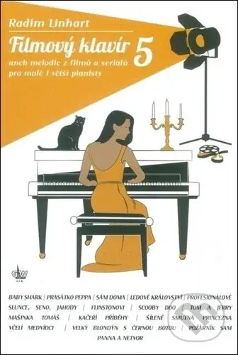 Filmový klavír 5 (aneb melodie z velkých filmů pro malé pianisty) - kniha z kategorie Škola hraní