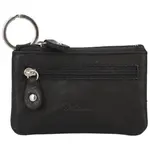 Kožená klíčenka Delami Ely, černá