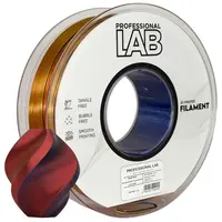 Professional Lab FG-P107-E1, 3D filament, PLA Silk, Tri Color, Red, Yellow, Blue, 1kg, 1,75mm