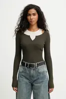 Svetr s příměsí vlny Miss Sixty