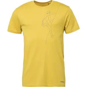 Head SANTIS Pánské triko, žlutá, velikost