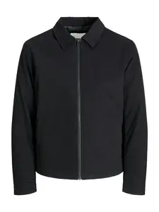 JACK & JONES Prechodná bunda 'JJEDOVER'  čierna