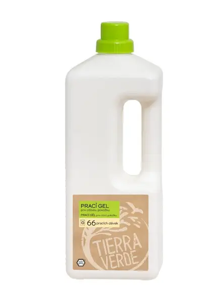 Tierra Verde Prací gel pro citlivou pokožku láhev 2 l