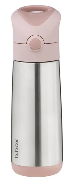 B.BOX Termoska na pití s brčkem 500 ml - blush crush