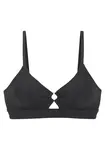 LASCANA Bikinový top  čierna