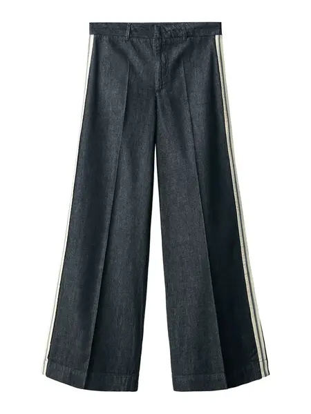 MANGO Džínsy 'Portland'  tmavomodrá