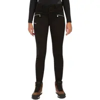 KILPI MAURA Dámské lyžařské softshellové kalhoty, černá, velikost 40S