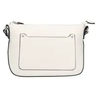 Kožená dámska crosbody kabelka Katana Dores - biela