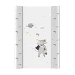 CEBA BABY Přebalovací podložka 2-hranná s pevnou deskou (50x70) Ultra Light Cosmic Mouse