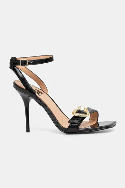 Kožené sandály Love Moschino