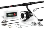 Delphin kaprařský set yakuza prut 3,6 m 3 lb 3-díl + naviják 6t + příslušenství