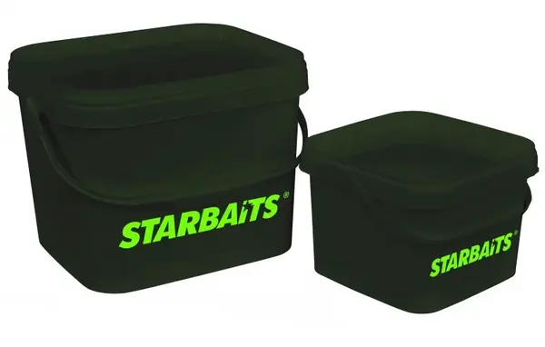 Starbaits vedro square bucket 21 l
