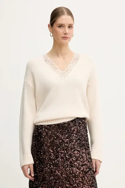 Sveter s prímesou vlny IBlues RICAMO