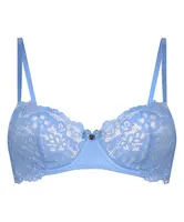 Hunkemöller Podprsenka  svetlomodrá