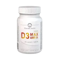 PHARMA ACTIV vitamin D3 MAX 4000 I.U. 30 tablet