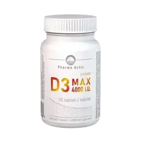 PHARMA ACTIV vitamin D3 MAX 4000 I.U. 30 tablet