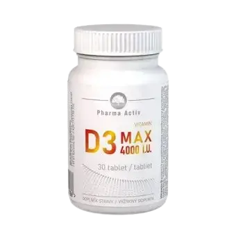PHARMA ACTIV vitamin D3 MAX 4000 I.U. 30 tablet