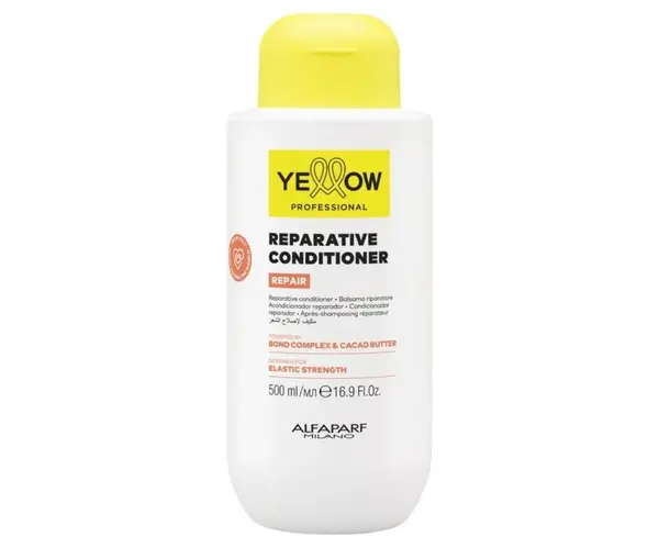 Regenerační kondicionér pro poškozené vlasy Yellow Professional Repair Reparative Conditioner - 500 ml + dárek zdarma