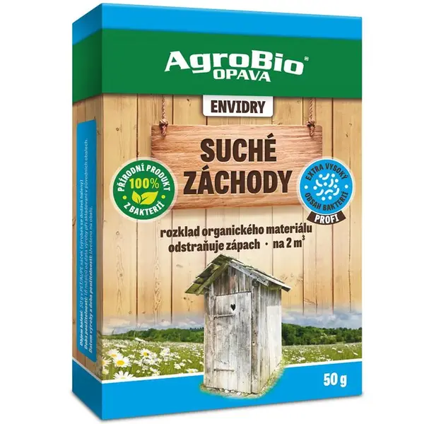 Envi dry - suché záchody - 50 g