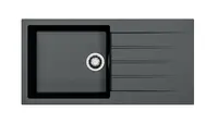 Alveus Cadit - Granitový drez 100x50 cm, Quick-Close, carbon 1149163