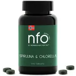 NFO Spirulina a chlorella tablety