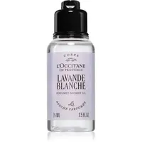 L’Occitane Lavande Blanche Perfumed Shower Gel upokojujúci sprchový gél 75 ml