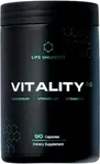 LIFEUNLOCKED VITALITY 2.0 Magnesium + Vitamin D3 + K2, 90 kapslí