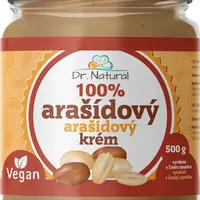 DR.NATURAL Arašídový krém 100% 500 g
