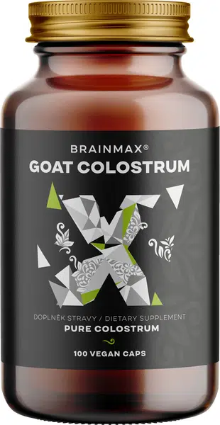 BRAINMAX Kozí kolostrum 100 kapslí