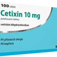 CETIXIN 10mg por.tbl.flm. 100 tablet