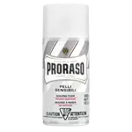 PRORASO Pěna na holení pro citlivou pokožku se zeleným čajem White 300 ml