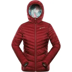 ALPINE PRO EROMA Dámská zimní bunda, vínová, velikost