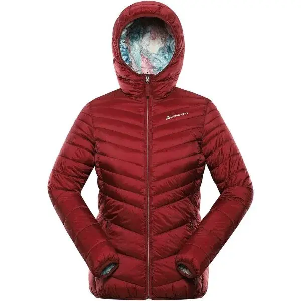 ALPINE PRO EROMA Dámská zimní bunda, vínová, velikost