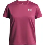 Under Armour TECH TEE Dívčí sportovní tričko, červená, velikost M