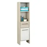 Carryhome MIDI SKŘÍŇKA, bílá, barvy pinie, 33/136,2/28 cm