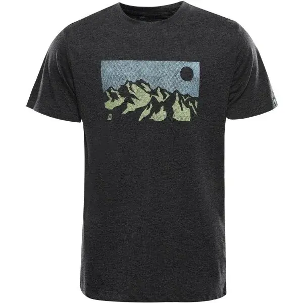 ALPINE PRO GREM 2 Pánske tričko, čierna, veľkosť