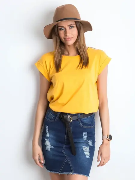 Dámské tričko Fashionhunters Plain