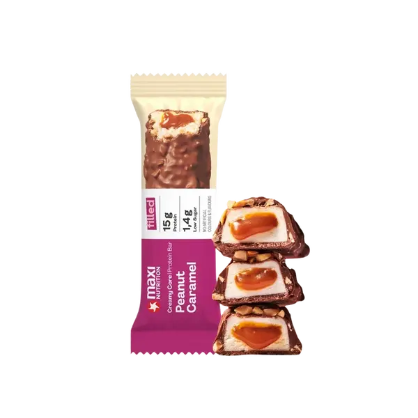 MAXI NUTRITION Creamy Core Protein Bar peanut caramel 45 g