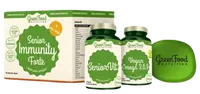 GREENFOOD NUTRITION Senior Immunity Forte + Pillbox 2 x 60 kapsúl