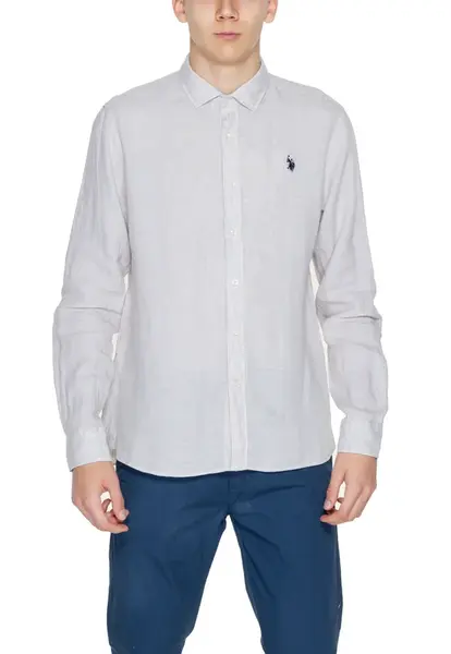 Pánska ľanová košeľa U.S. Polo Assn.