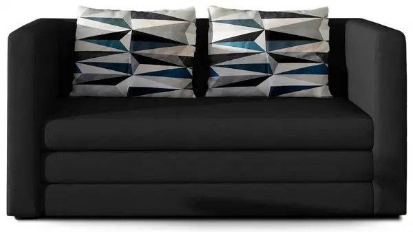 Dvojmiestna rozkládacia pohovka neva - tm.šedá, modrá - soro 93, soro