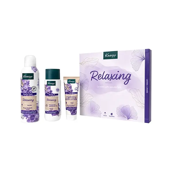 KNEIPP Levandulová prémiová dárková sada 2 x 200 ml + 75 ml