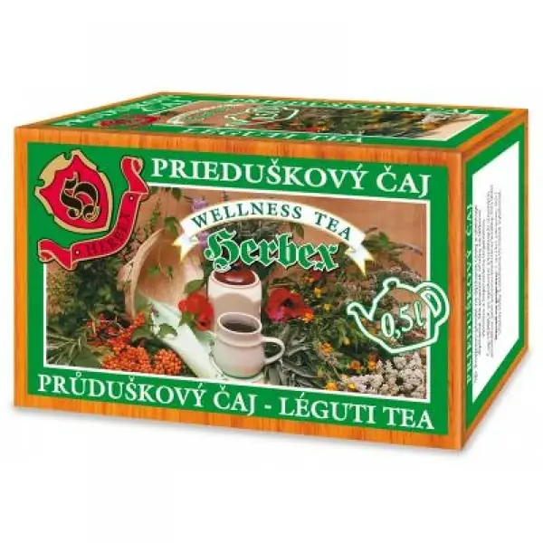 HERBEX Průduškový čaj 20x3 g