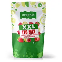 ORGANIS Sušené jahody, maliny a banán XXL 90 g