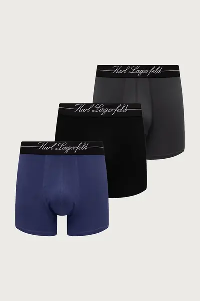 Karl Lagerfeld  boxerky pánské s lyocellem 3-pack