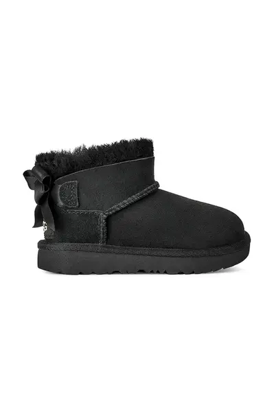 UGG  sběhule dětské semišové ULTRA MINBAILEY BOW
