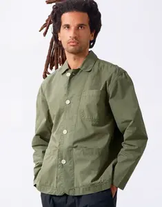 Service Works Tech Twill Easy Chef Shirt Olive XL