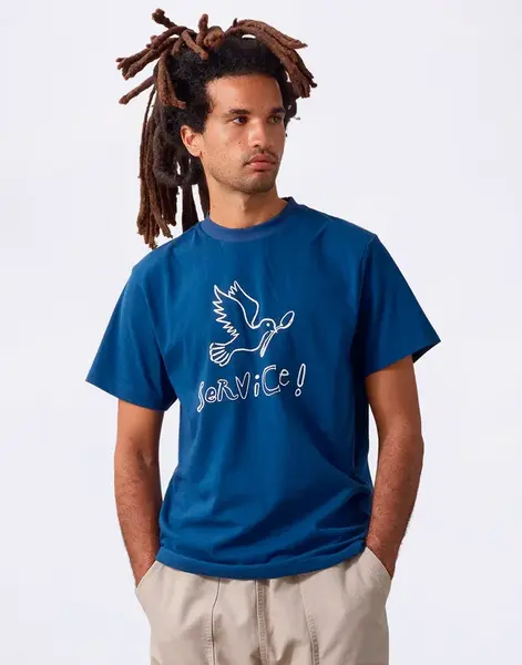 Tričko Service Works Dove Tee Navy