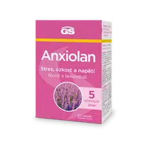 GS Anxiolan s levandulí, 30 tablet
